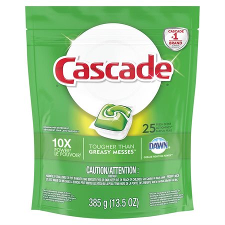 Détergent lave-vaiselle Cascade 2-in-1 Action Pacs®