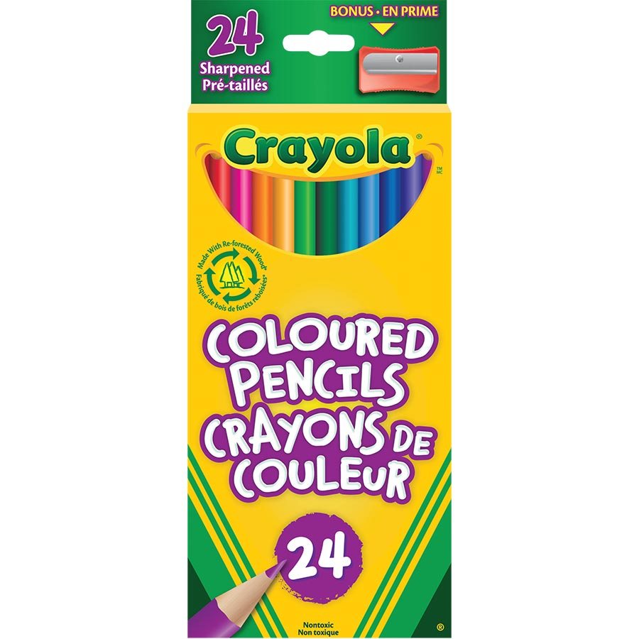 Crayons à colorier en bois Crayola®