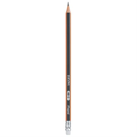 Black Peps HB Woodcase Pencil