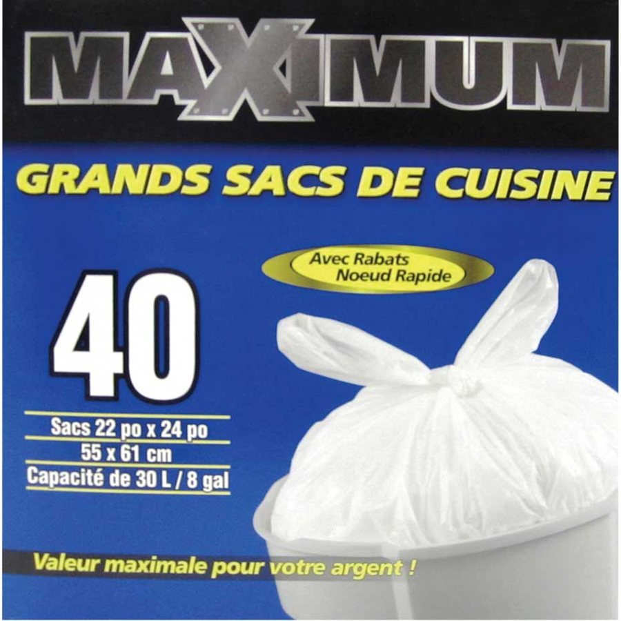 Maximum Kitchen Garbage Bag