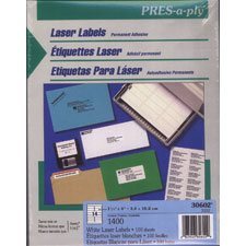 Étiquettes pour imprimante laser, jet d'encre et copieurs