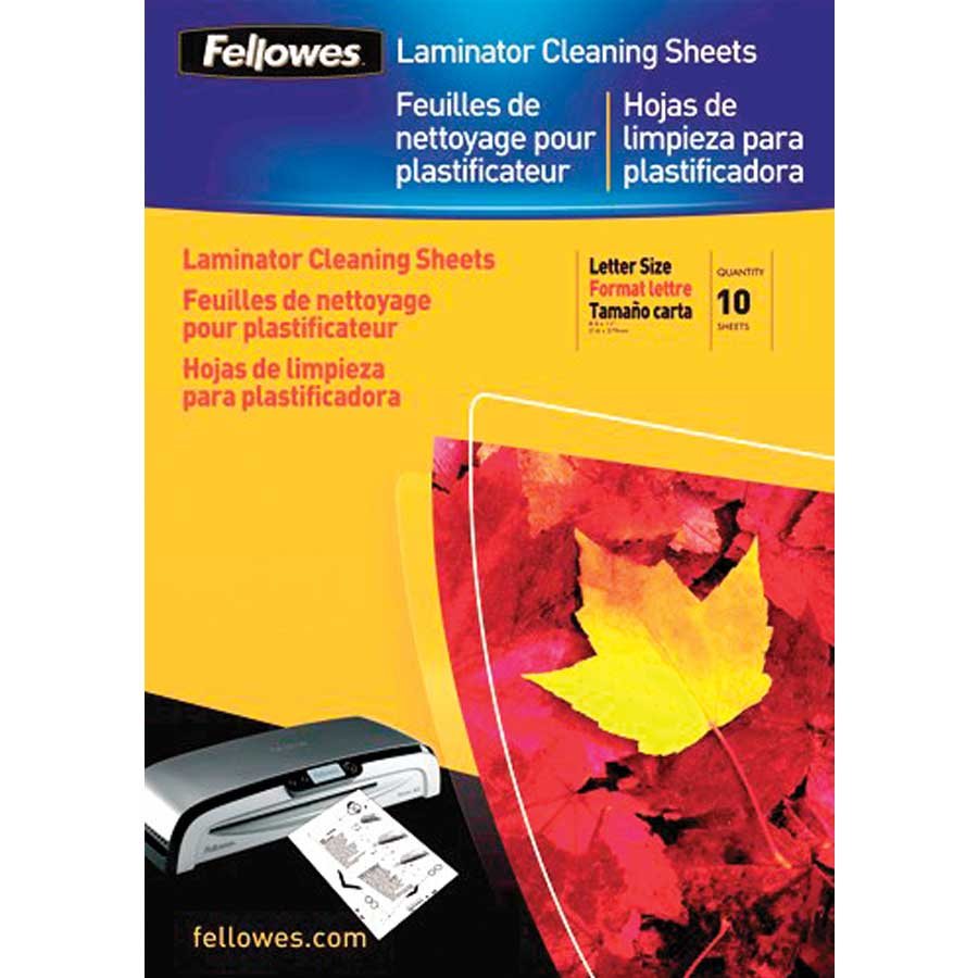 Laminator cleaning sheets