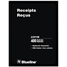 Numbered Receipt Book