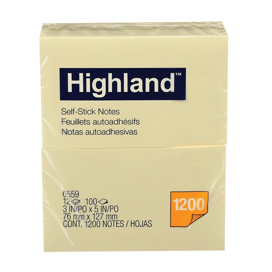 Highland Self-Adhesive Notes
