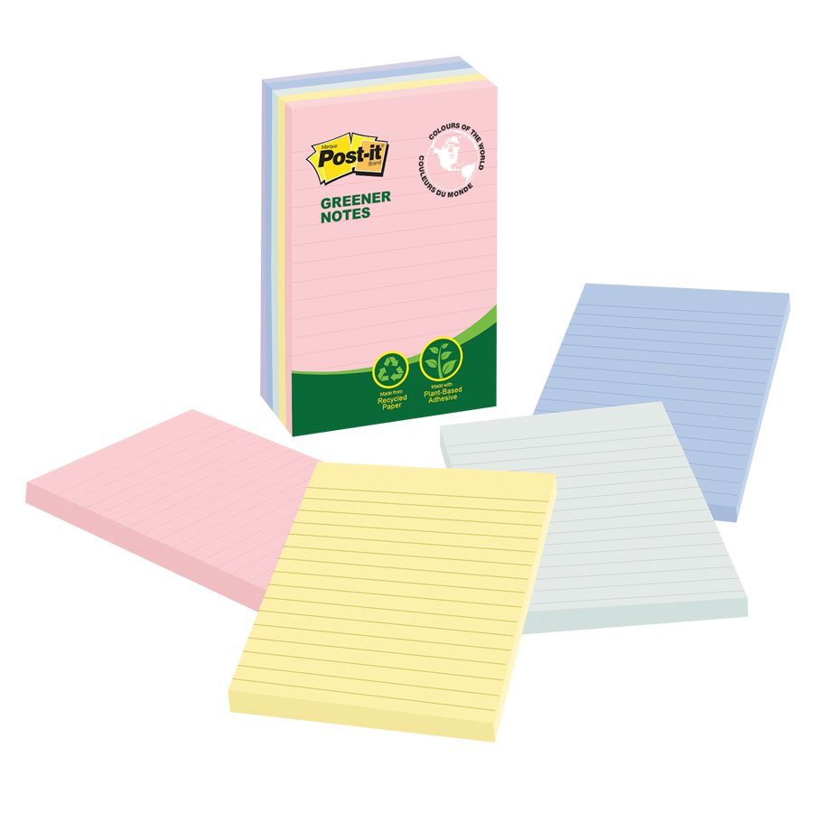 Post-it® Greener Notes - Sweet Sprinkles Collection