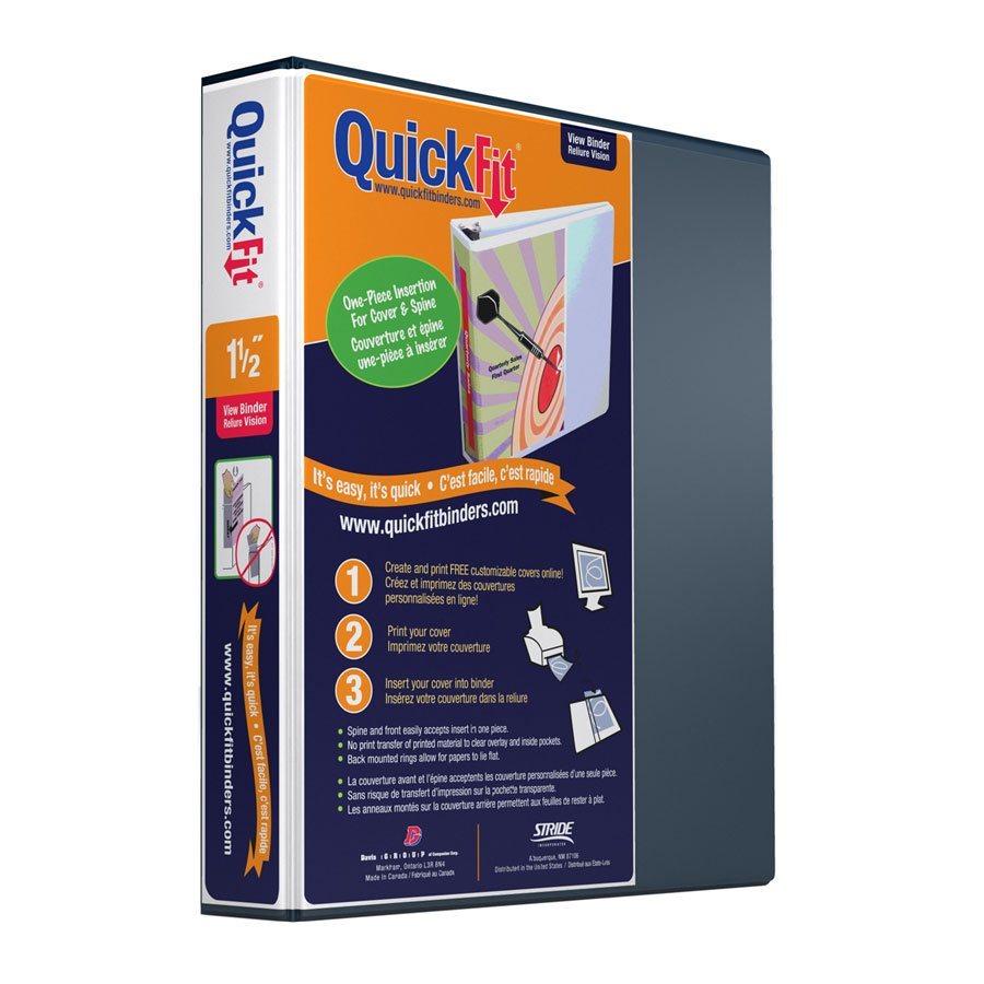 QuickFit® Presentation Binder