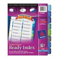Ready Index® Double Column Dividers