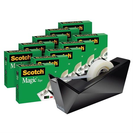Bonus Pack of Scotch® Magic Tape and C-17 Dispenser
