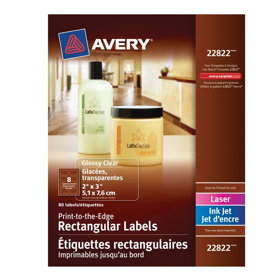 Printable Glossy Labels