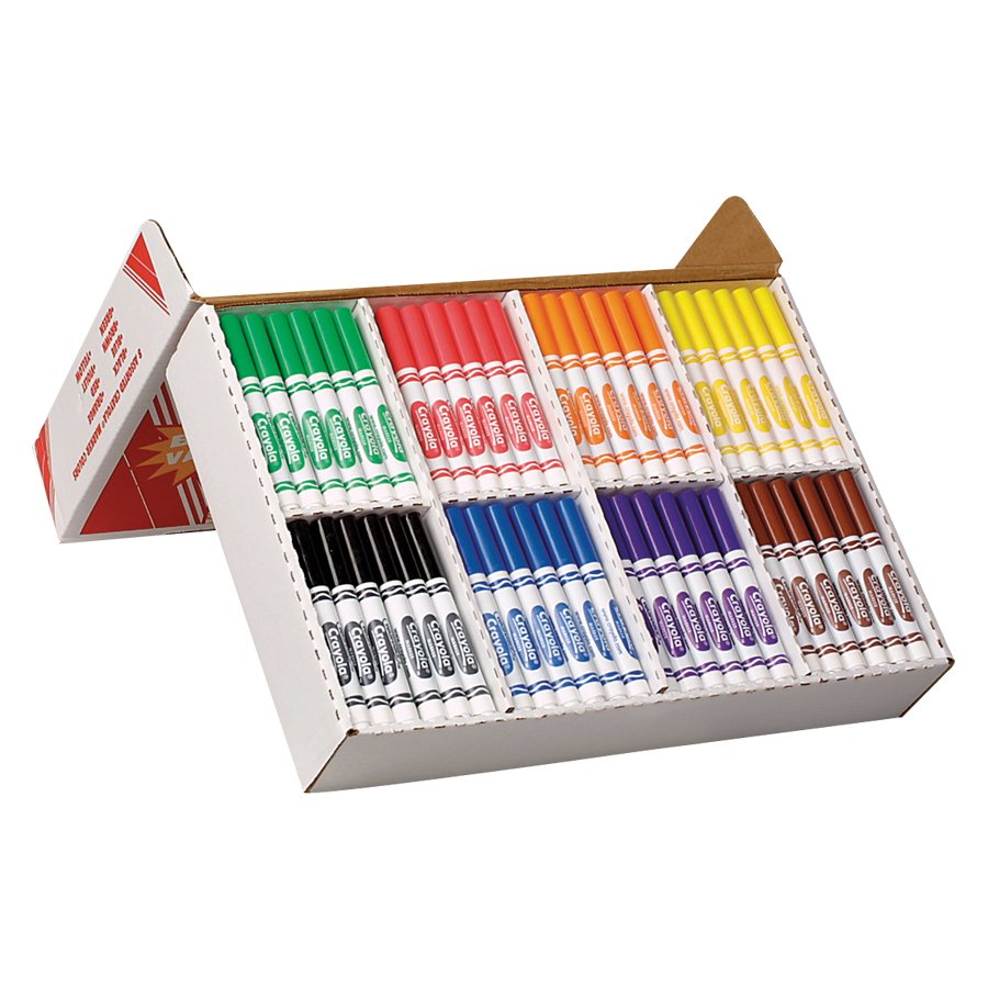 Coloured Washable Markers