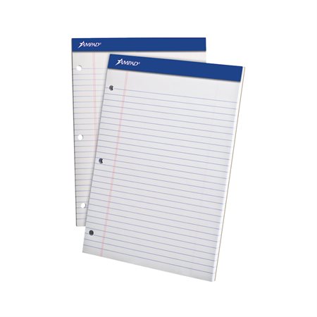 White Perforated Paper Pad