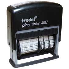Printy Dater 4817 Dial-a-Phrase Desk Dater