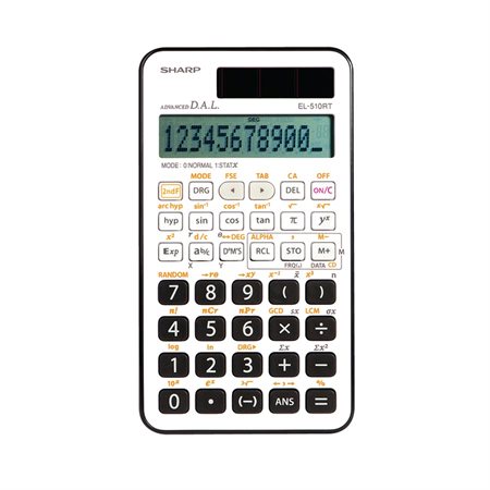 Calculatrice scientifique EL510RTB