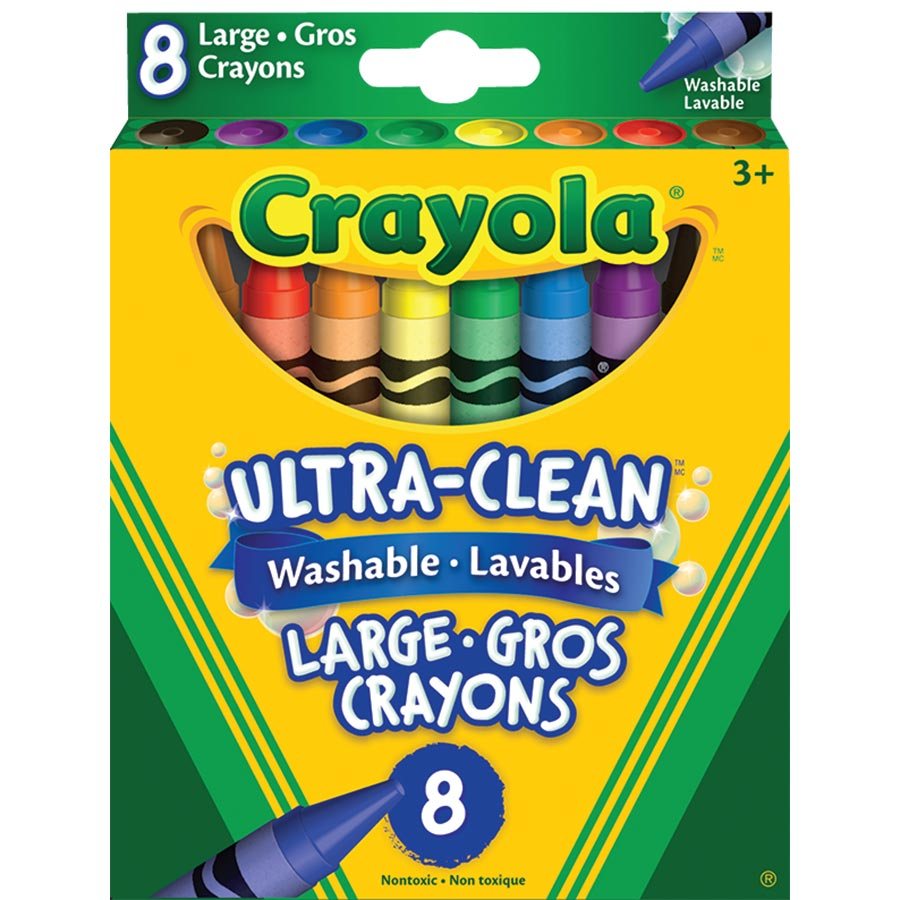 Ultra-Clean Wax Crayons