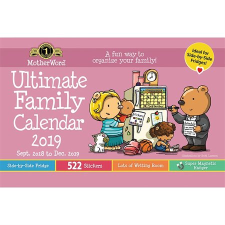MotherWord® Family Fridge Calendar (2023)