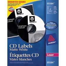 Étiquettes pour CD