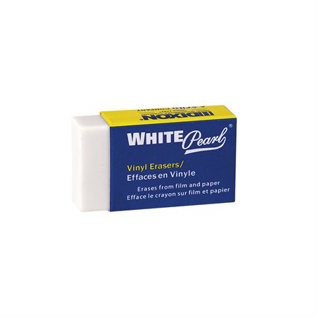 White Pearl Vinyl Eraser