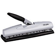 Light Touch® 2 or 3-Hole Lever Professional Paper Punch